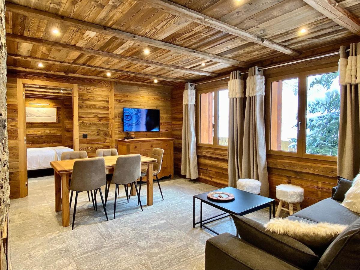 Chalet Les Cocales Residence Sejour Et Nuitees B&B - Appartement Pin Cembro Bessans Eksteriør billede