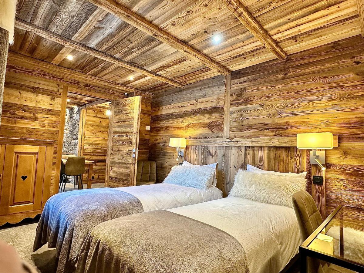 Chalet Les Cocales Residence Sejour Et Nuitees B&B - Appartement Pin Cembro Bessans Eksteriør billede